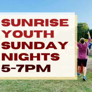 Sunrise Youth Group – Sunrise UMC